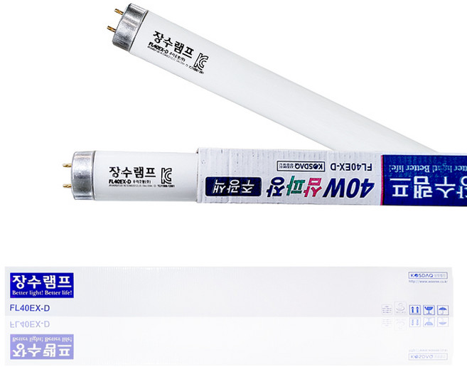 우리조명 FL40EX-D 직관 형광등 (20개입), 20개