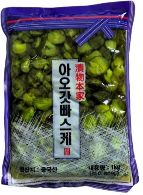 하나 아오갓빠스케 1kg 오이절임 큐리즈케 큐리스케 오이 츠케모노