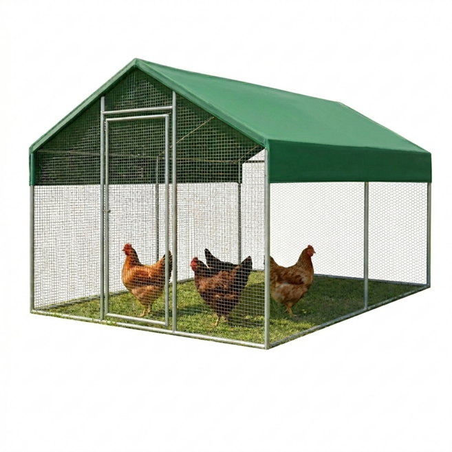 자연양계 초대형 철망 닭장 조립식 양계장 대형 닭우리 케이지, 1개