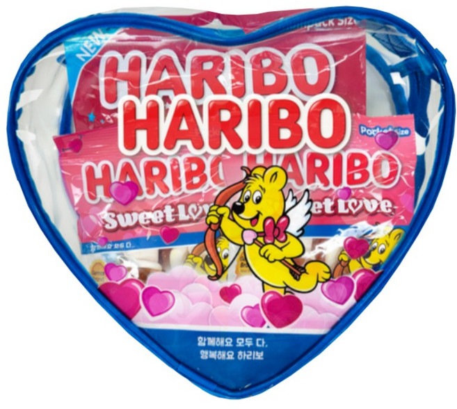 하리보 화이트데이 기념일 선물 세트, 650g, 1개