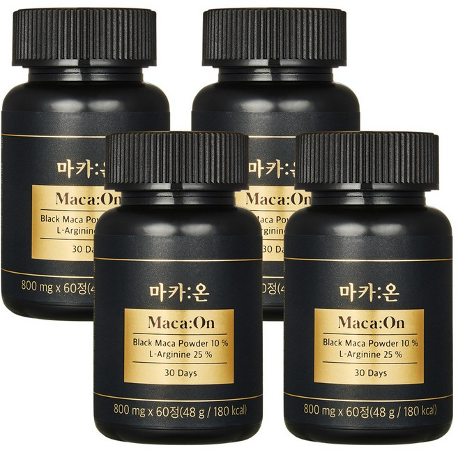 마카온 800mg, 60정, 4개