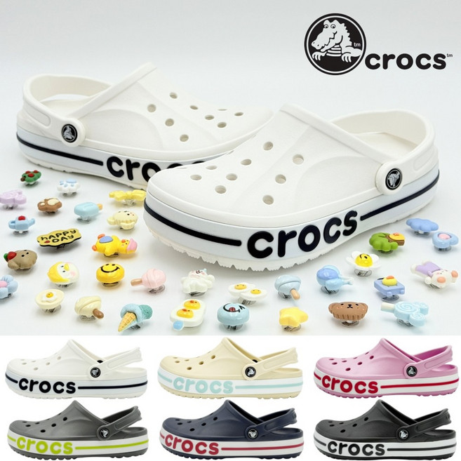 크록스 바야밴드 클로그 mpl_01 샌들 남녀공용 슬리퍼 + 악세서리 증정