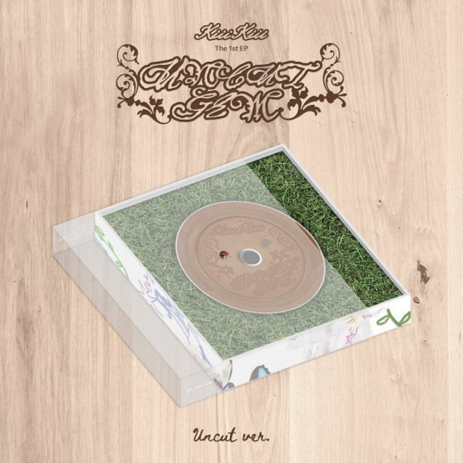 [CD] KiiiKiii (키키) - 미니앨범 1집 : UNCUT GEM [UNCUT Ver.] : * [종료] 초도 손수건 종료
