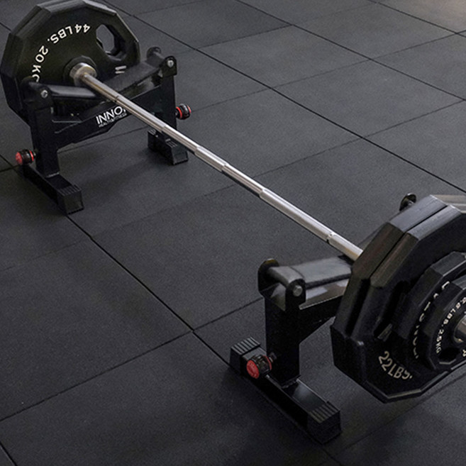 INNOI 슬링데드랙 데드리프트랙 거치대 슬링랙 슬링렉 바벨받침대 DE-RA09, 블랙