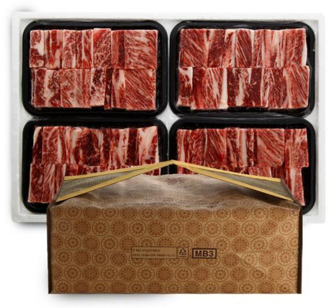 청풍 갈비2호 찜갈비 800g x 4(냉동), 상세페이지 참조, 1개