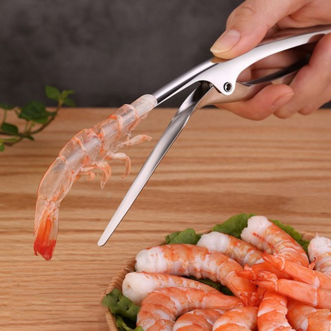 새우 까기 품질 좋은 조개 구이 청소 소라 고품격 새우껍질까기 새우껍질제거, 없음