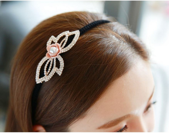 미스21 심청꽃 헤어밴드 여성 머리띠 (hb545)