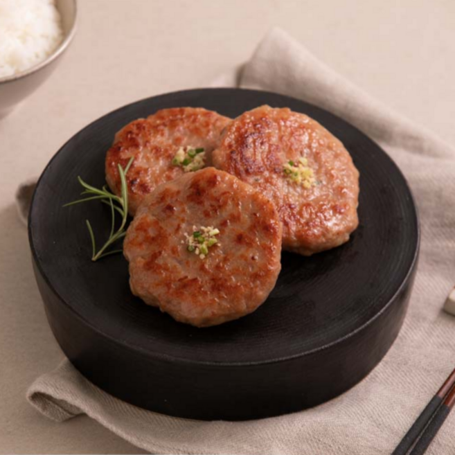 조쉬하우스 돈스테이크 오리지널 한우한돈 떡갈비 100g X 5개