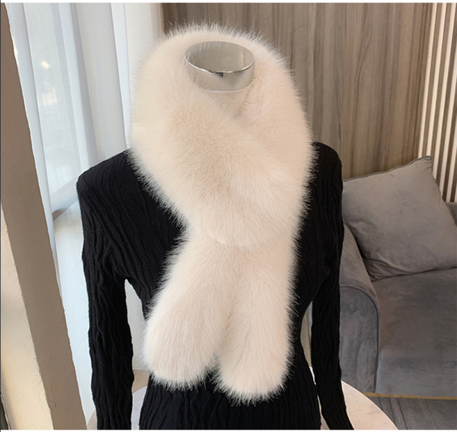 폭스퍼목도리여성 인조밍크머플러
