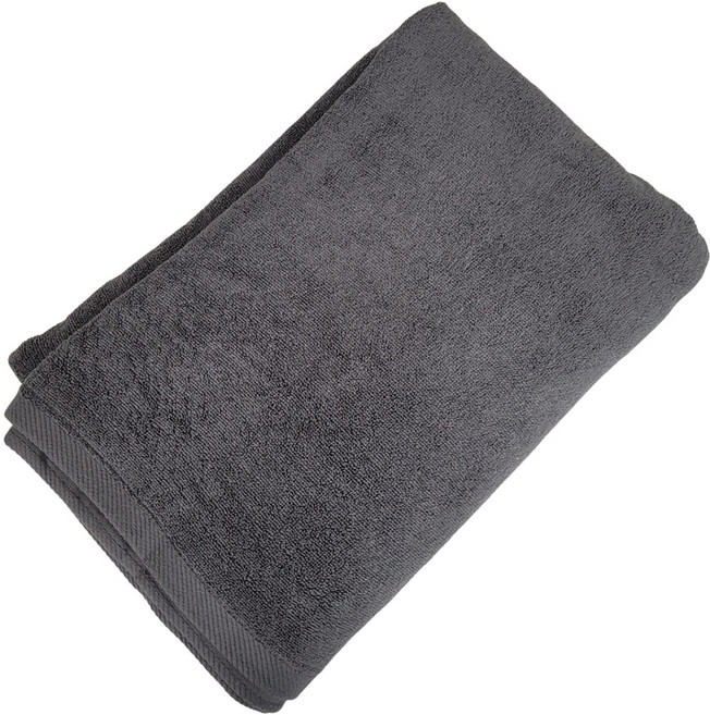 수건1번지 대형수건 860g 110x200 cm, 진회색, 1개