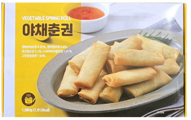 랜시 야채춘권1.08kg, 1.08kg, 1개