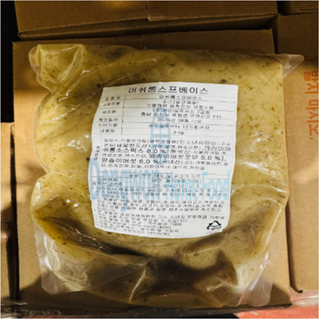 한미에프쓰리 머쉬룸 크림 베이스, 1개, 3kg