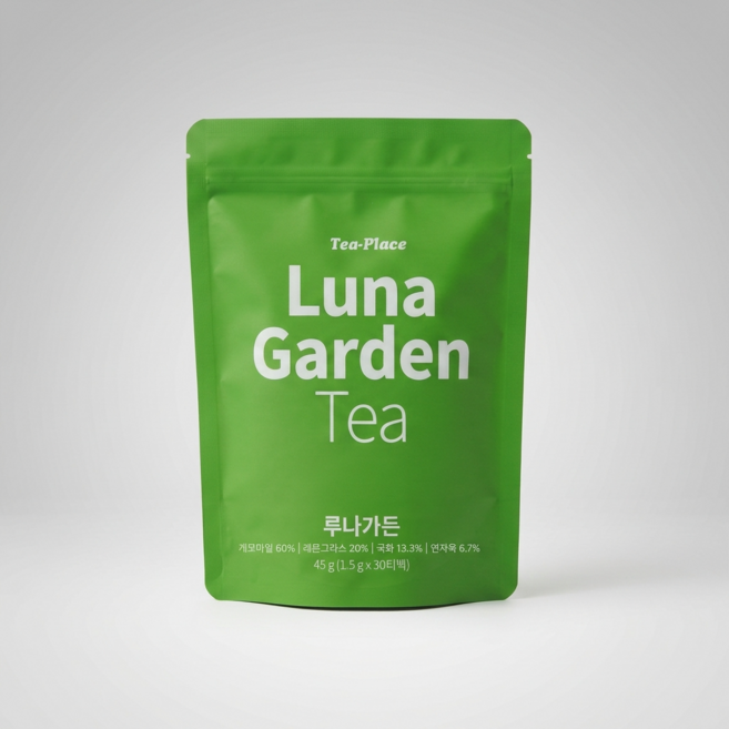 루나가든티 루틴티 캐모마일차 꿀잠차 티플레이스 30티백 건강차 TEA, 1개, 30개입, 1.5g