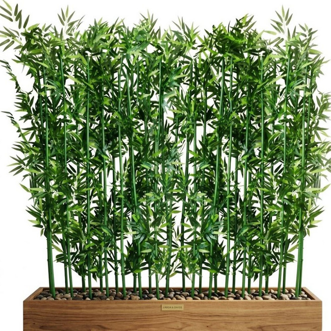 osshop 대나무 조화 10개 인테리어 인조 나무, 2m, 높이 2m