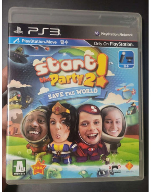 (실사진) PS3 스타트 파티 2 / START THE PARTY 2 (무브봉 필수)