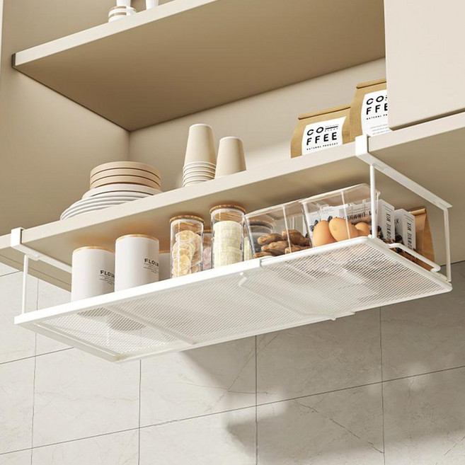 홈비 2세대 슬라이딩 너비조절 언더트레이, 1개, 화이트(9cm), 1단