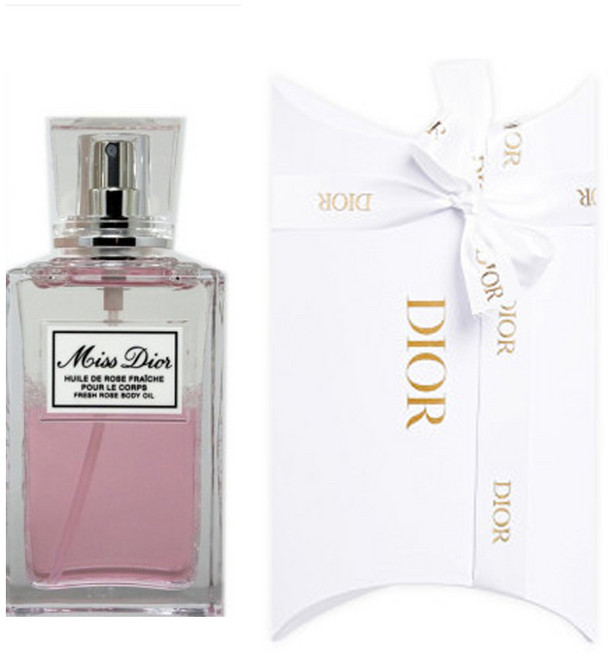 미스디올 프레쉬 로즈 바디 오일 (백화점선물포장), 1개, 100ml