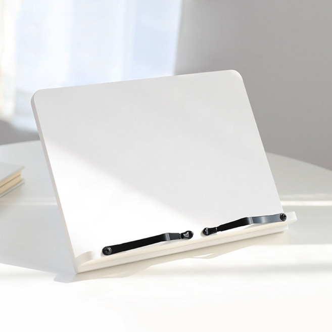 쿨로하 화이트 독서대 39cm 대형 사이즈, 독서대 화이트 대형