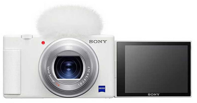 소니 ZV-1 브이로그 4K 카메라 화이트