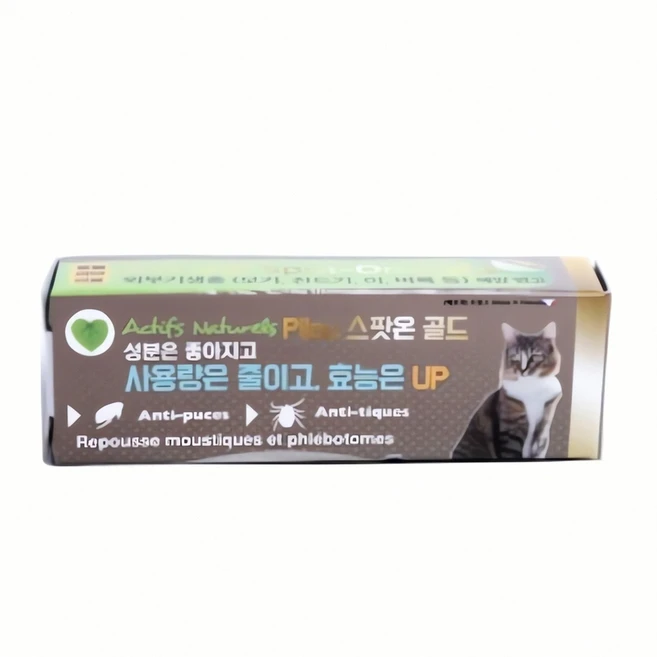 필루 스팟온 골드 고양이 해충방지 젤 1ml 고양 이용 해충 퇴치 약 기생충 예방, 본상품 - 쿠팡