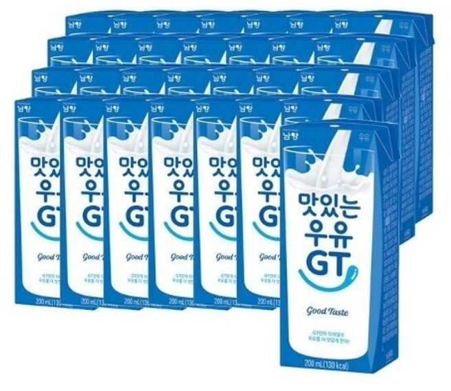 남양유업 맛있는우유 GT (멸균), 200ml