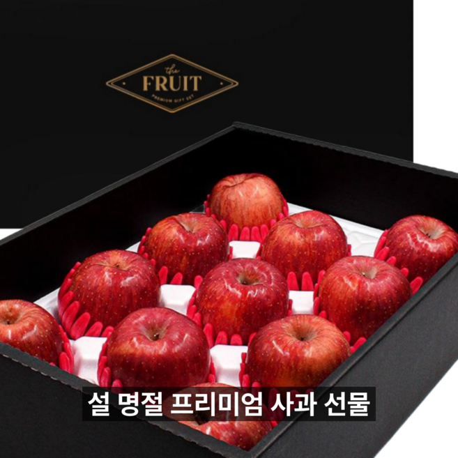[설명절1위]산지직송 프리미엄 경북 부사 사과 선물세트, 1세트, 3kg 실속세트