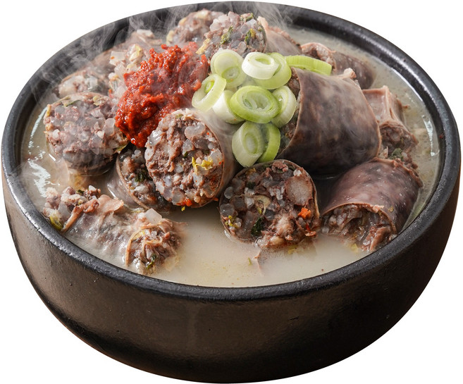 38년 건봉 1987 옛순대만국밥 순대국밥 2인분 같은 1인분 950g, 1개