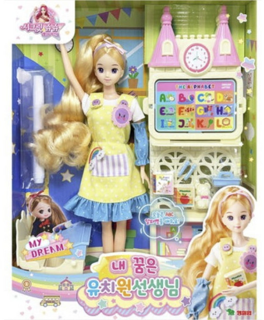 시크릿쥬쥬 내꿈은 유치원 선생님 인형, 혼합색상, 1세트