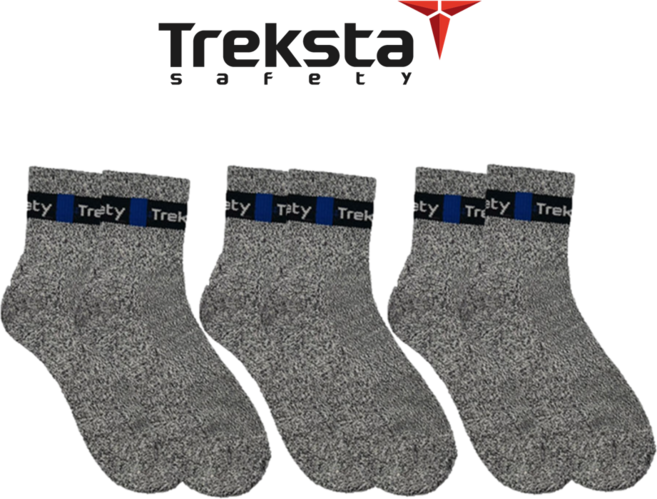 트렉스타 장목양말 남성용 등산양말 두꺼운양말 3켤레, 블랙, 3개