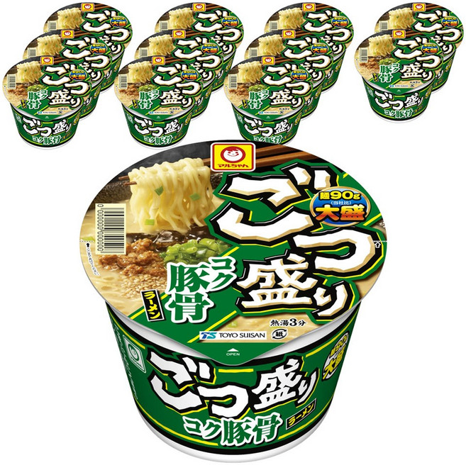 마루찬 고츠모리 진한 돈코츠라멘 12개