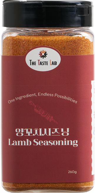 더테이스트랩 양꼬치 시즈닝, 1개, 260g