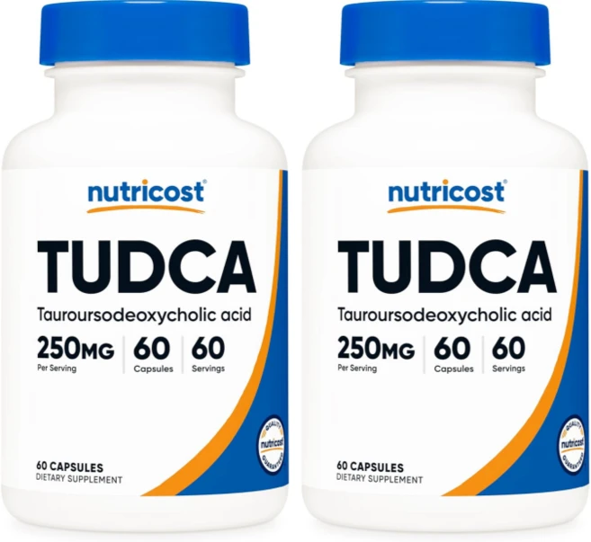뉴트리코스트 TUDCA 타우로우르소데옥시콜 애시드 250mg 캡슐, 2개, 60정 - 쿠팡