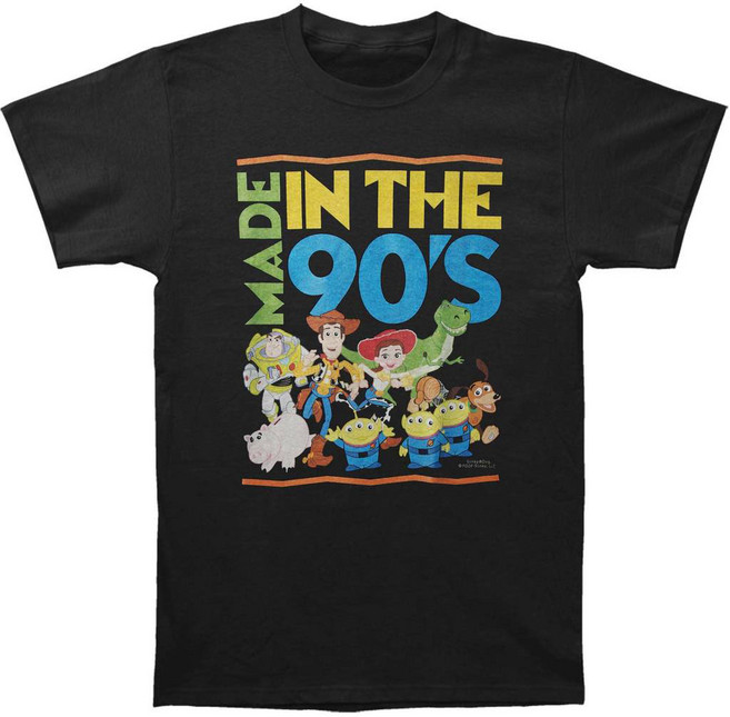 ROCKPANDA Toy Story Made In The 90's 반팔티