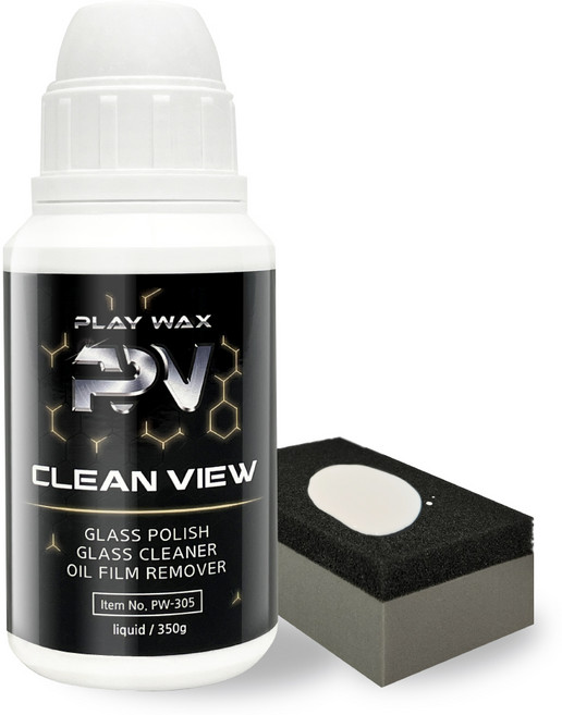 플레이왁스 playwax 클린뷰 유막제거제 산화세륨 350g, 350ml, 1개