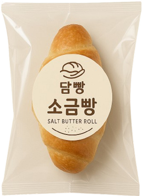 [담빵] 소금빵 간편하게 즐기는 간식 시오빵, 10개, 65g