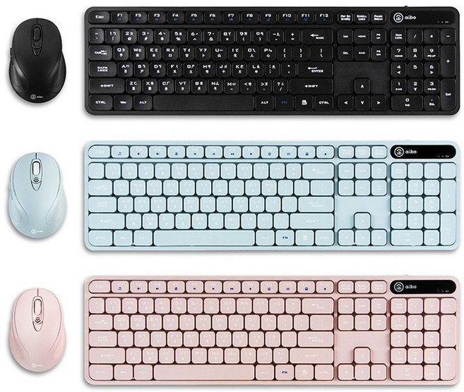 YoYo 3C 2.4G無線靜音鍵鼠組 (標準鍵盤 六鍵滑鼠), 黑色