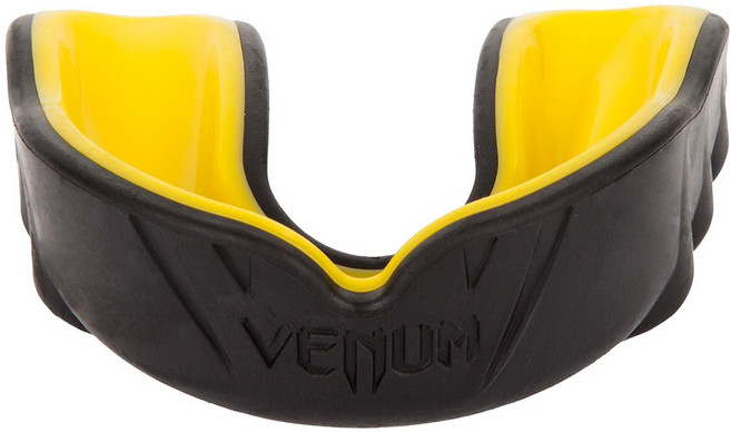 VENUM Challenger 毒液 護齒 運動牙套 - 拳擊、格鬥專業防護, 黑/黃, 1個