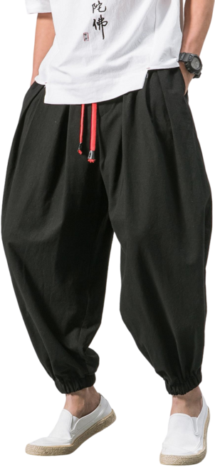 남자 와이드 빅사이즈 린넨 배기팬츠/벌룬팬츠 Men's trousers