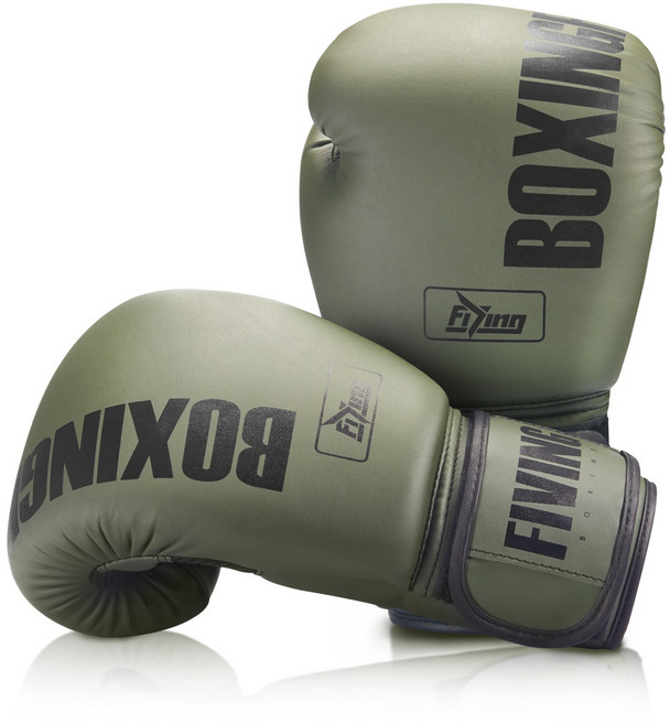 FIVING 권투 글러브성인 남녀 초보자 트레이닝 글러브, 1세트, 그린