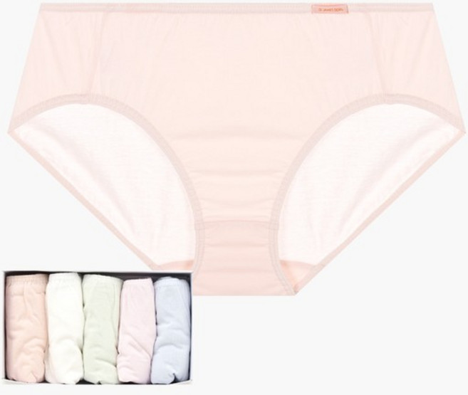 순면 여성 미니 삼각 요일 팬티 5매 세트 JHWPU077