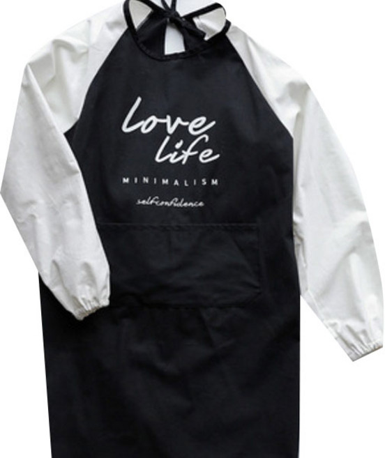 쿠다스 GH46_Z_59 전신 긴소매 작업용 앞치마, 스타일4, 1개