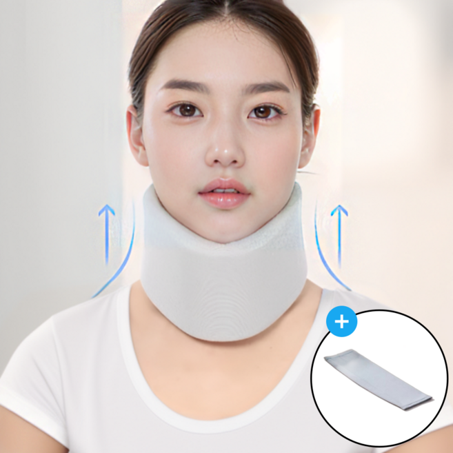 실크코코 빨아쓰는 고탄력 소프트 목 보호대(커버포함), 1개