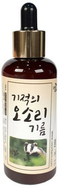 한국오소리농장 기적의 오소리기름 오일 100ml, 1개