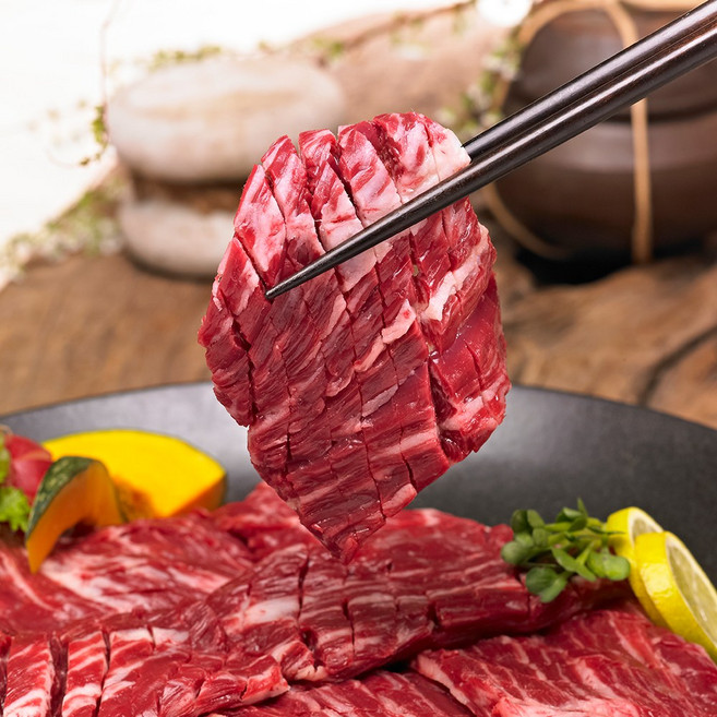 신선푸드] 프리미엄 안창살 구이용 300g+300g, 1개