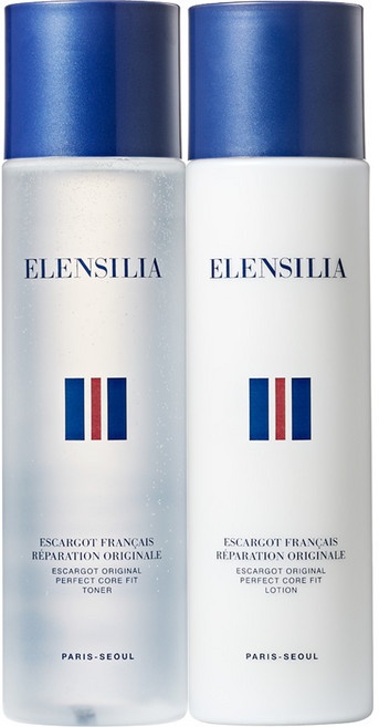 [엘렌실라] 에스카르고 오리지날 퍼펙트 코어 핏 토너로션 기초세트, 1세트