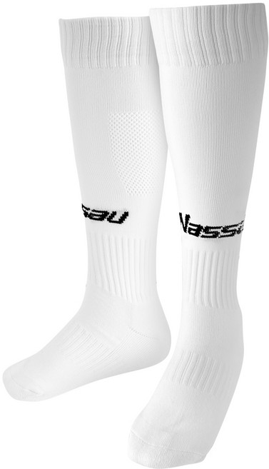 NS 낫소 축구 스타킹 SCS 국산 뛰어난 충격 흡수 이중파일 구조, White