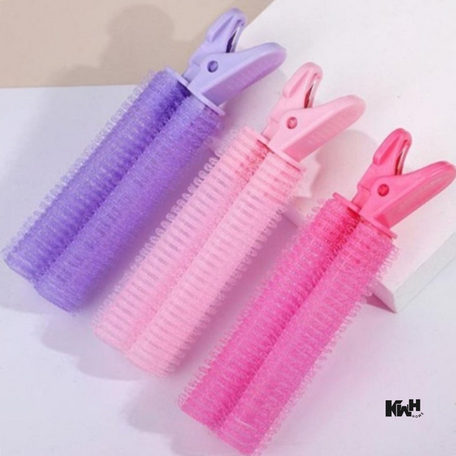 뿌리 볼륨 집게 여자, 베이비핑크(b), 1개