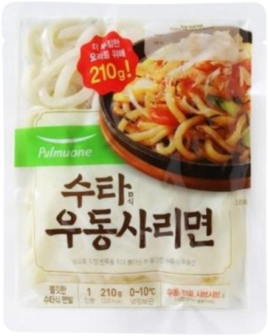 (냉장)[풀무원]생우동사리면210g, 210g, 1개