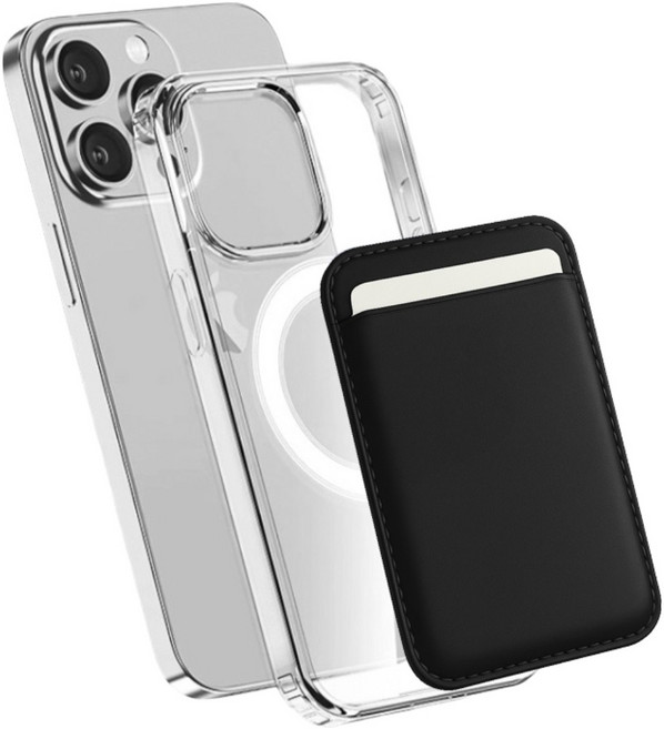 SUMMIT 맥세이프 케이스 아이폰 호환 카드 케이스 세트