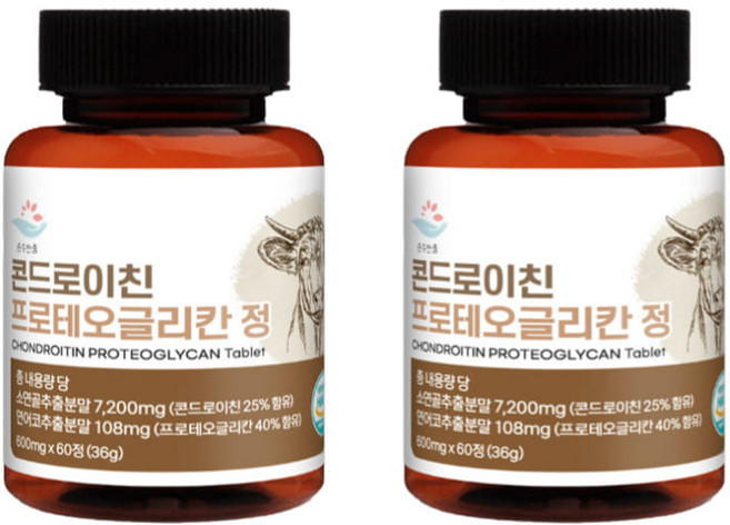 4S 콘드로이친 2개 cs4형 4형 3세대 차세대 콘도로이친, 60정